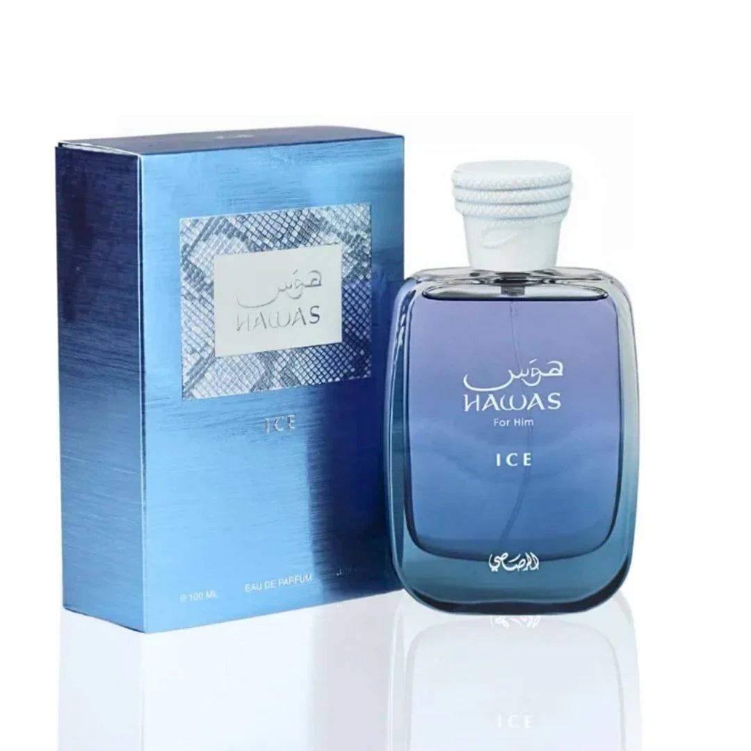 Hawas Men's Perfume 100ml Original Lasting Fragrance High Quality Arabian Men's Perfume Ideal Mens Perfumes for Daily Elegance