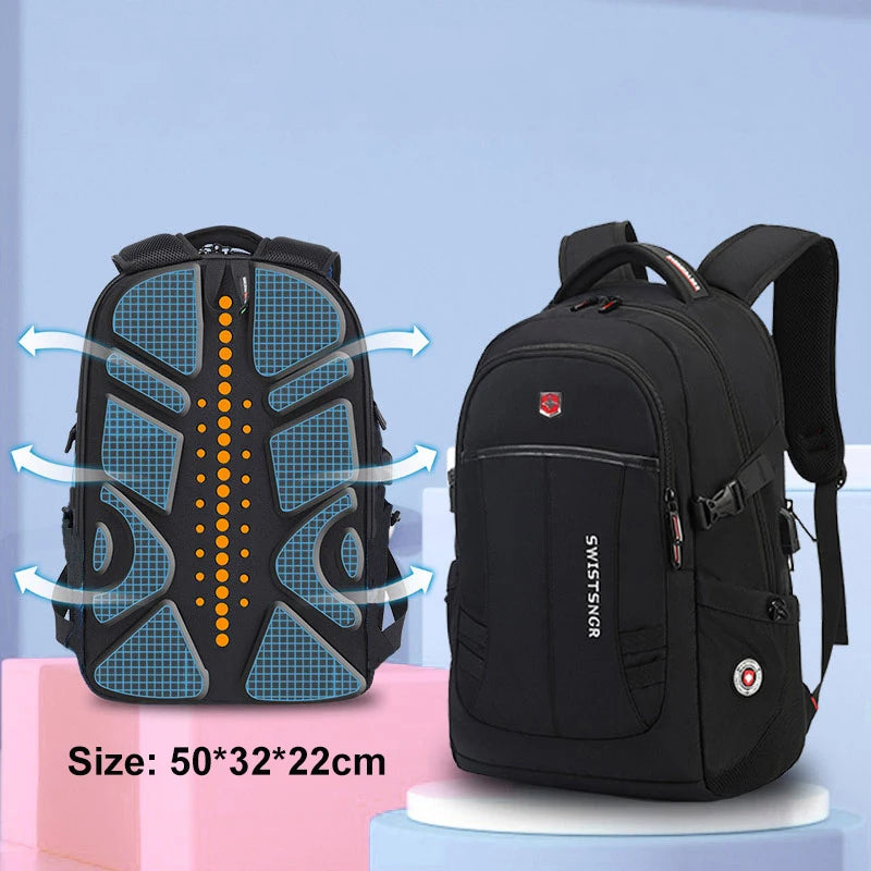 Waterproof Laptop Backpacks Women 17 inches Notebook USB Charging Backpack for Teenager Student Travel Business Trip Bag Mochila