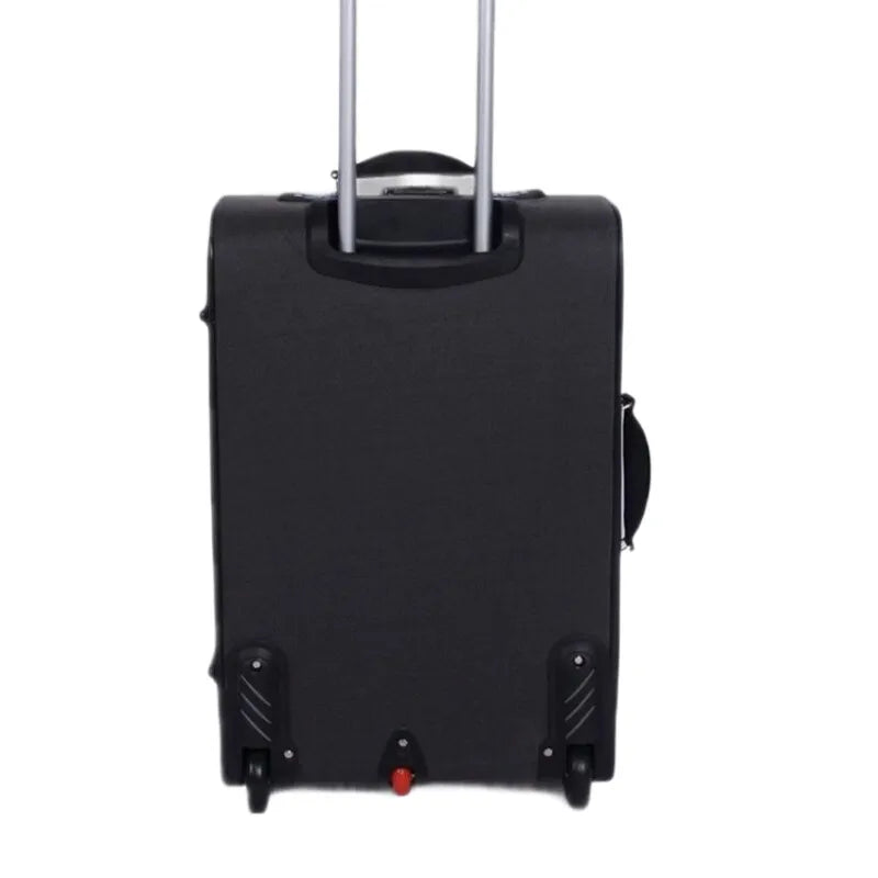 Oxford Fabric Rolling Trolley Suitcase - Men & Women’s Travel Luggage with Wheels