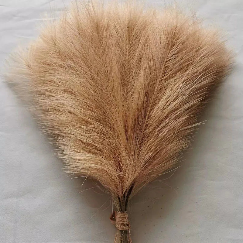 42cm Artificial Phragmites Pampas Grass Artificial Flowers 1/5/10/30pcs Home Decor Bedroom Room Decor Home Party Decoration