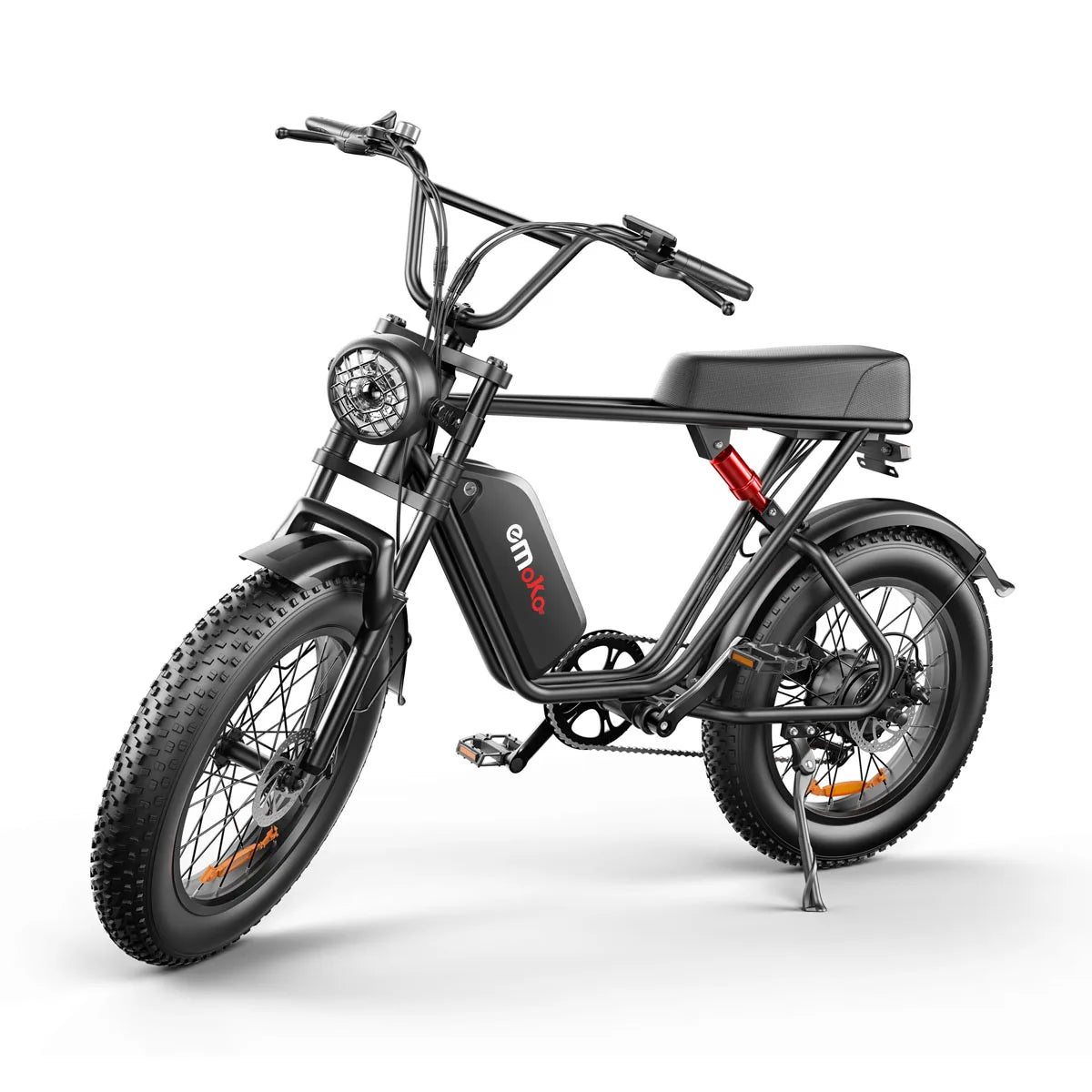 Emoko C91 1000W*2 Electric Bike for Adults with Brushless Motor, 48V Lithium Battery, 20x4.0 Inch