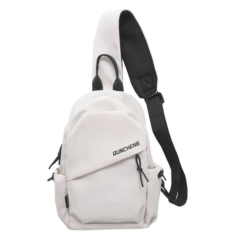 Chest bag for men 2024 new travel men's backpack women's casual boys boys handsome youth shoulder crossbody bag