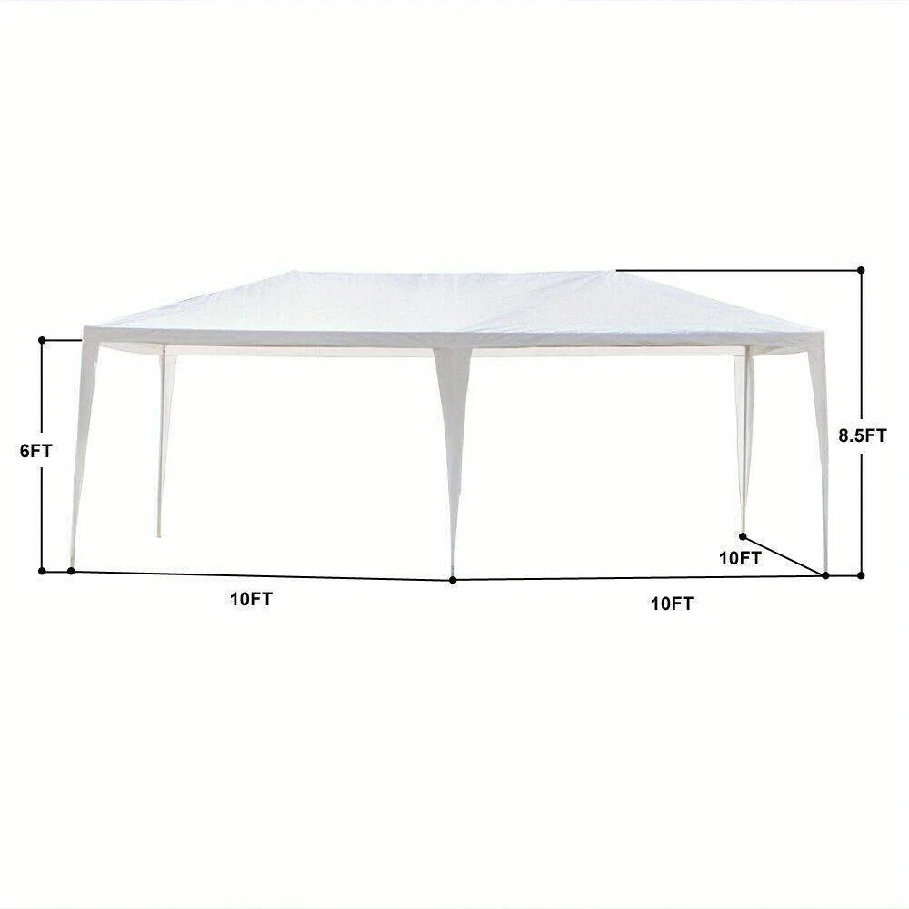 Outdoor 10'x20'Canopy Party Wedding Tent Heavy Duty Gazebo Pavilion Cater Events