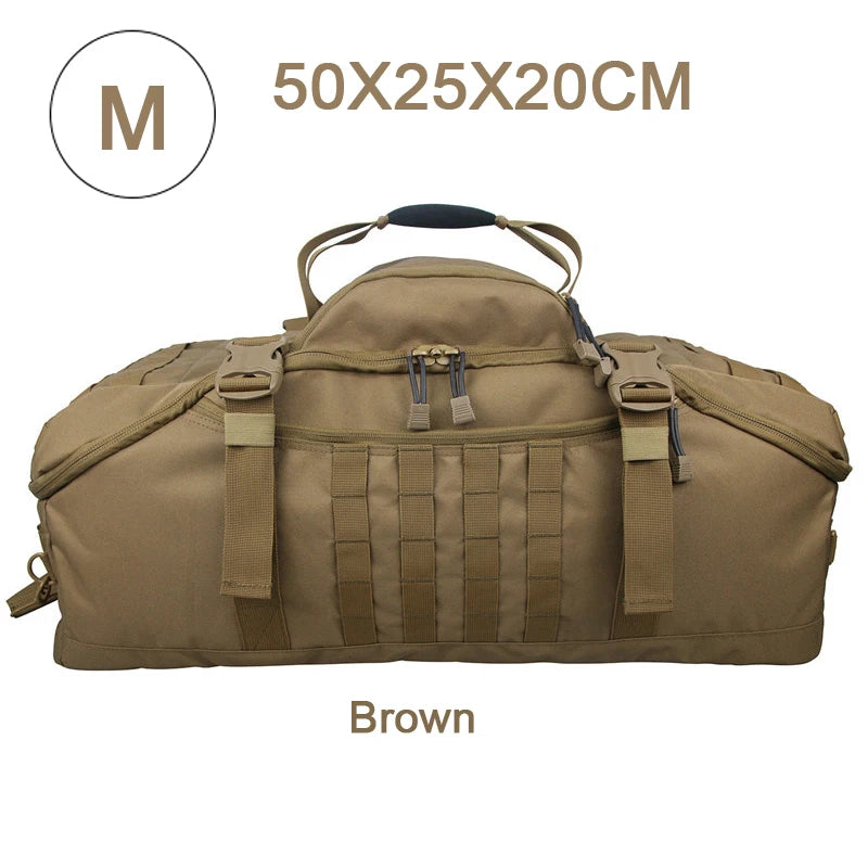 35L 50L 80L Outdoor Mountaineering Bag Molle Tactical Backpack Large Duffel Bag Hiking Camping Travel Bags