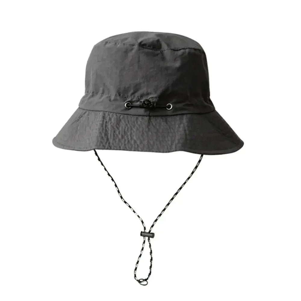 1pc Anti-Sun Hat Mountaineering Hat Thin Stowable Sunproof Waterproof Sun Shading Quick Dry Bucket Shape Summer Camping Hiking