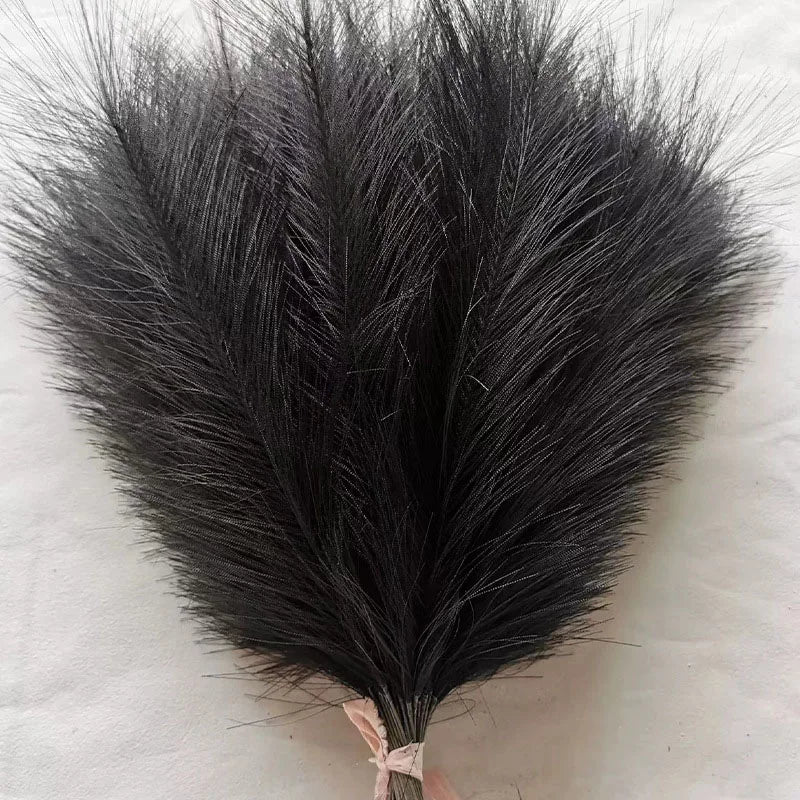 42cm Artificial Phragmites Pampas Grass Artificial Flowers 1/5/10/30pcs Home Decor Bedroom Room Decor Home Party Decoration