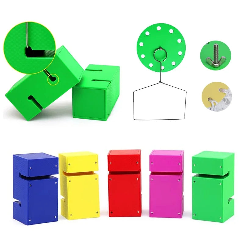 Outdoor Games Kids Toys Boys Girls Sensory System Training Adult Build Tower Block Together Team Building Fun Expansion Activity