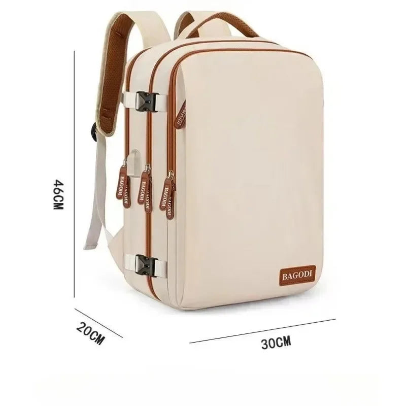 Short Distance Backpack Business Computer Bag Suitcase Carry on Luggage Duffel Bags Men Weekend Travel Bag Woman
