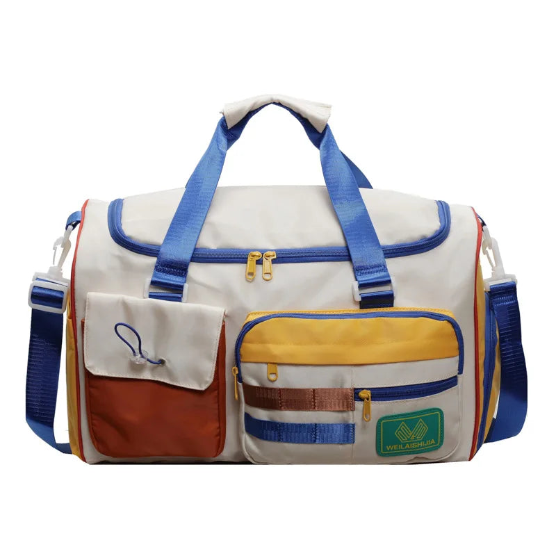 Women Travel Bag Crossbody Shoulder Bags Large Capacity Luggage Storage Duffel Trip Pack Fitness Gym Training Bags Sport Handbag