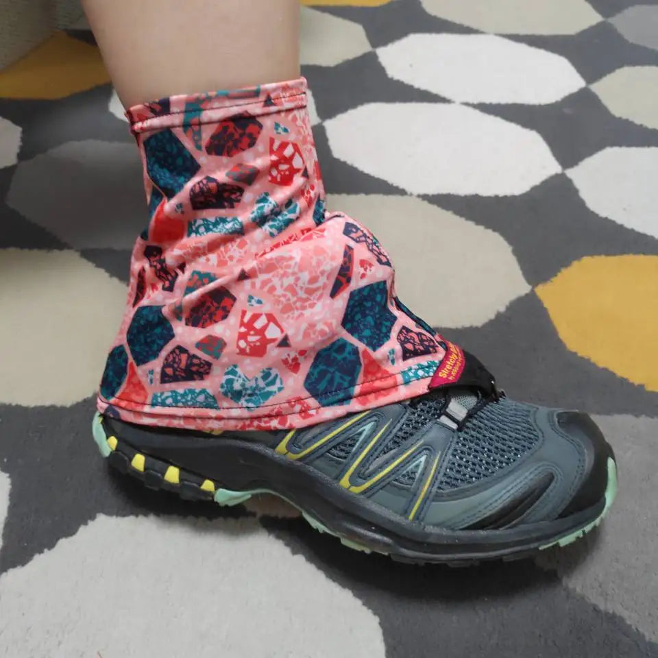Breathable Low Trail Running Leg Gaiters, Ankle Protection, Anti-Tear Shoes, Hiking Cover
