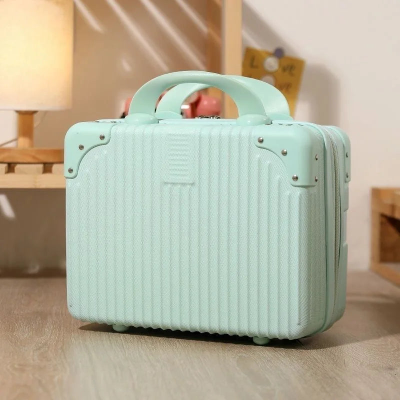 Portable luggage box, small storage, lightweight carrying case, cosmetic case, travel case, portable travel souvenirs