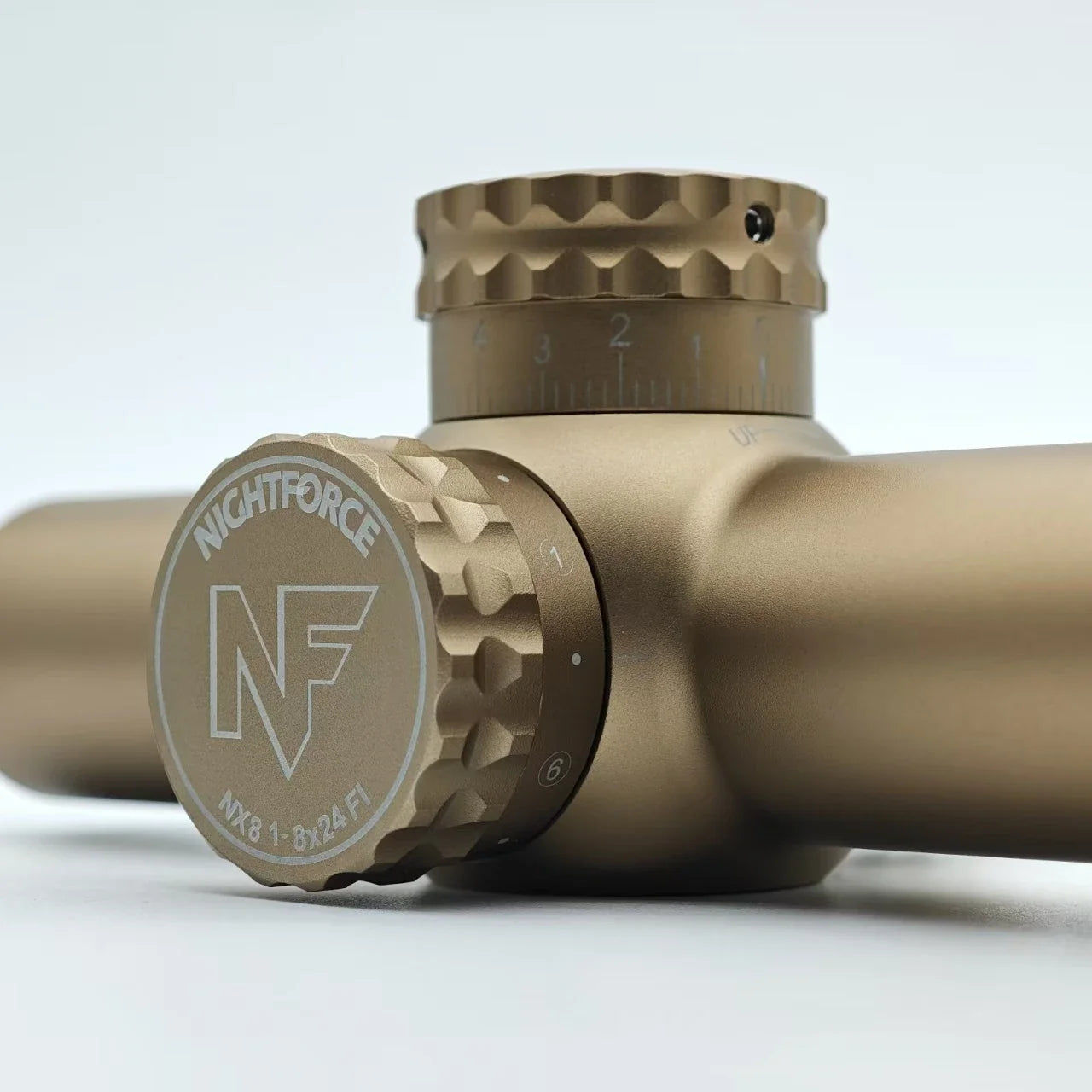 Tactical NX8 1-8x24mm(F1/FFP) Variable Optic (LPVO) 34mm Tube Waterproof/Fogproof FC-Mil Reticle for Hunting Shooting