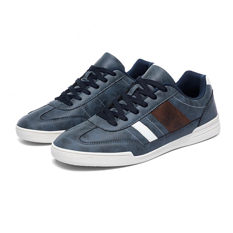 New Men Shoes Flats Walking Leather Casual Shoes Men Barefoot Wide-toed Shoes Wider Toe Casual Sneakes