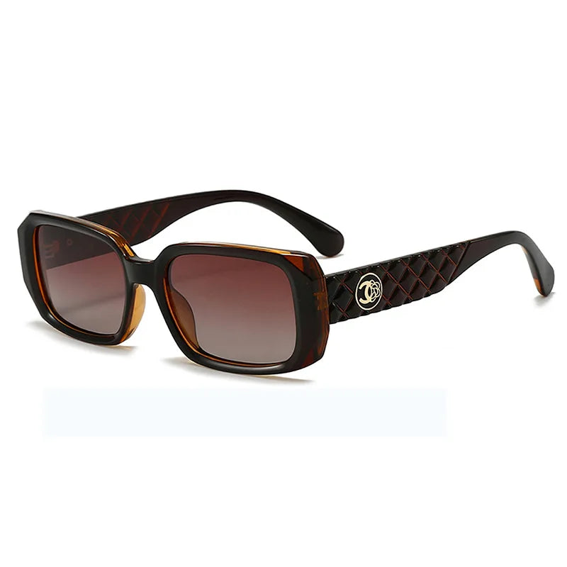 New Sunglasses for Women, Small Square Polarized Trendy High end Sunglasses for Driving, UV Protection