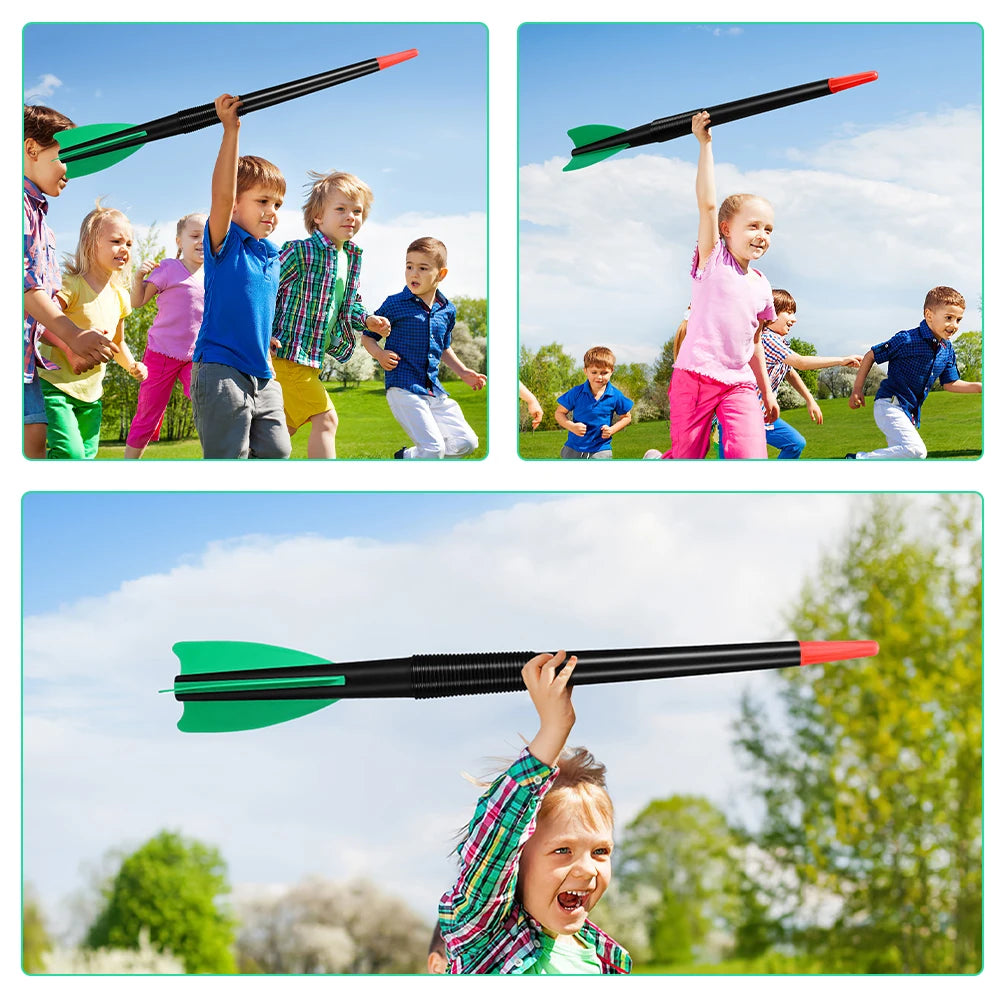 2pcs Throwing Practice Javelin Kids Sports Abs Javelin Training Javelin Toy For School Sports Competitions Throwing Equipments