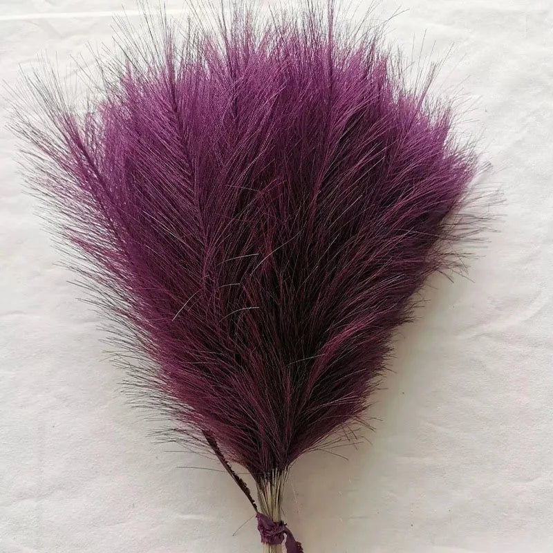 42cm Artificial Phragmites Pampas Grass Artificial Flowers 1/5/10/30pcs Home Decor Bedroom Room Decor Home Party Decoration