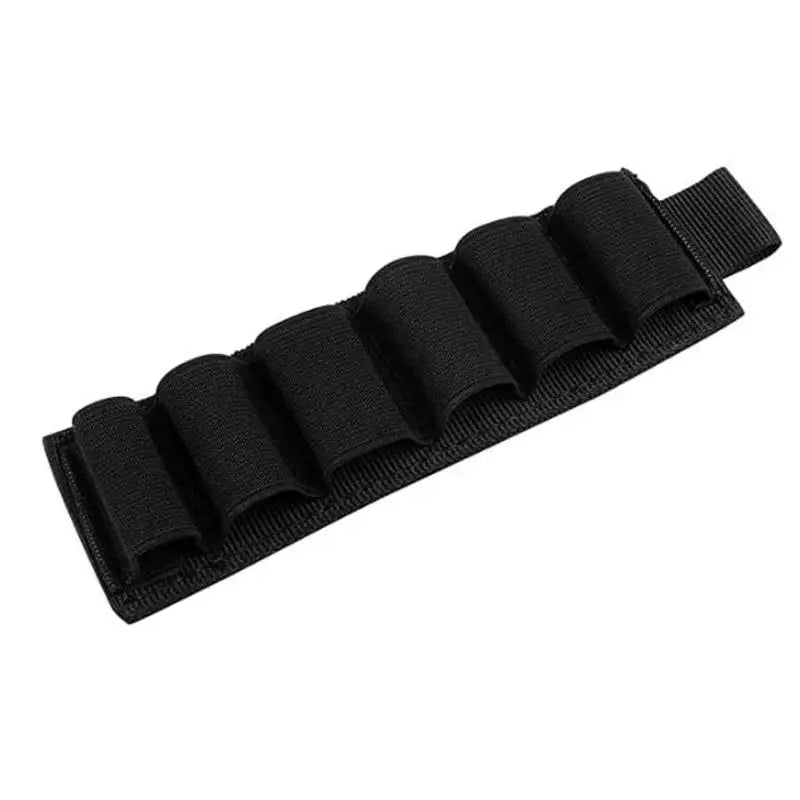 9 Round Buttstock Holder for Rifles .30-30 .308 .30-06 Padded Camo Shell Holder Pouch Bag Right Handed Hunting Accessories