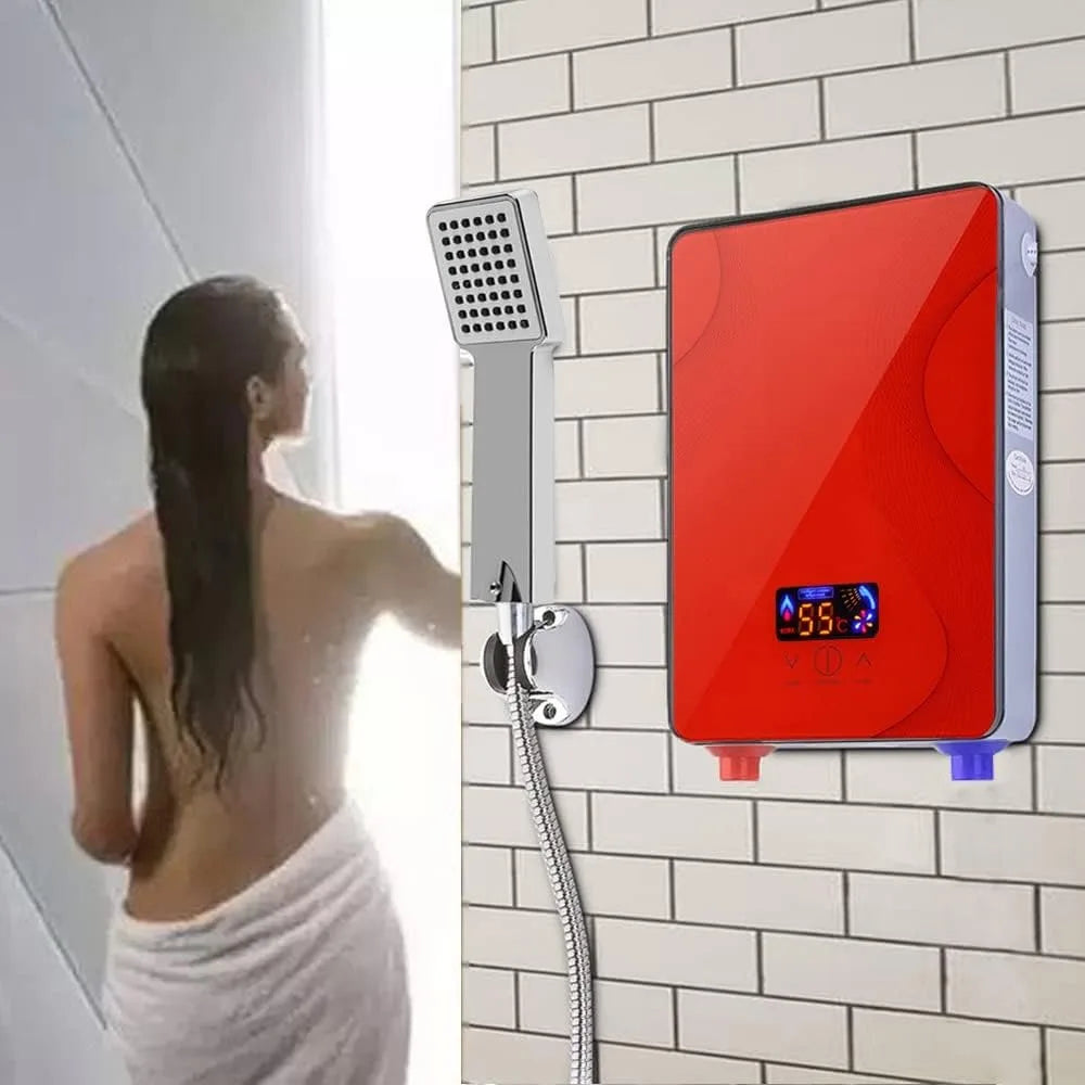 6.5 kW Instantaneous Water Heater Kitchen Instantaneous Water Heater Shower 230 V Ready to Plug Water Heater Tankless