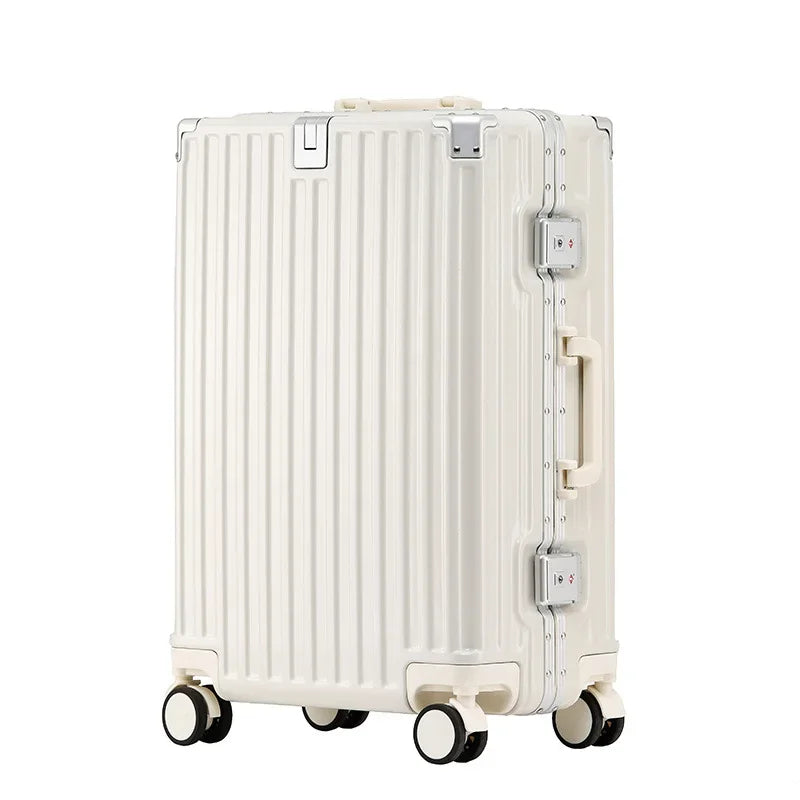 Rolling Luggage Female 20 24 26 28" Strong Thick Durable Trolley Box Male Travel Boarding Password Box Suitcase Soundproof Wheel