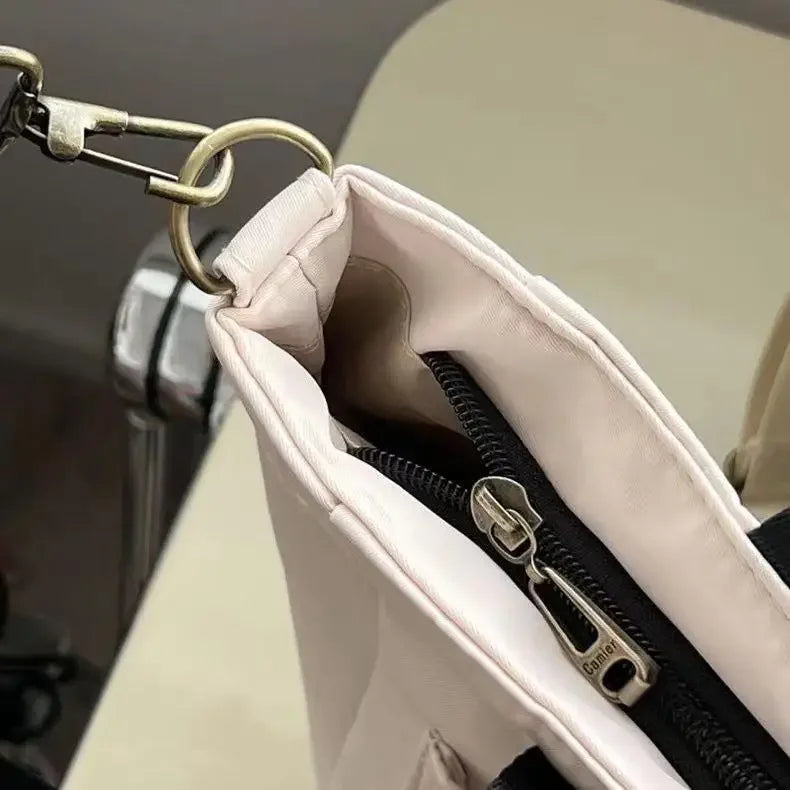 Women's Bag New Portable Handbag Large Capacity Shoulder Bag Nylon Waterproof Canvas Tote Simple Fashion Crossbody Bag