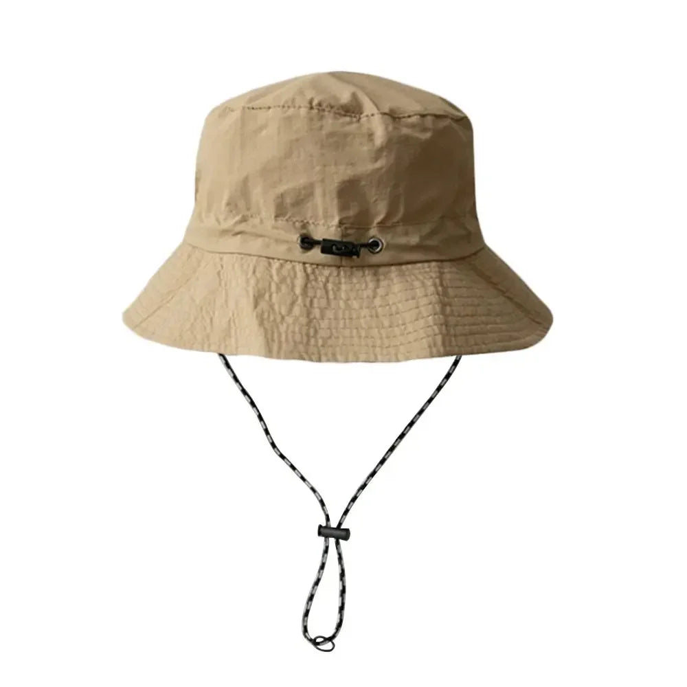 1pc Anti-Sun Hat Mountaineering Hat Thin Stowable Sunproof Waterproof Sun Shading Quick Dry Bucket Shape Summer Camping Hiking