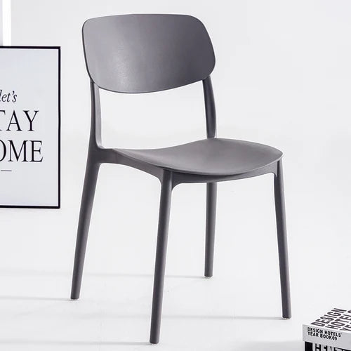 Kitchen Plastic Dining Chairs Nordic Modern European Home Dining Chairs Ultralight Trendy Sillas Comedor Garden Furniture Sets