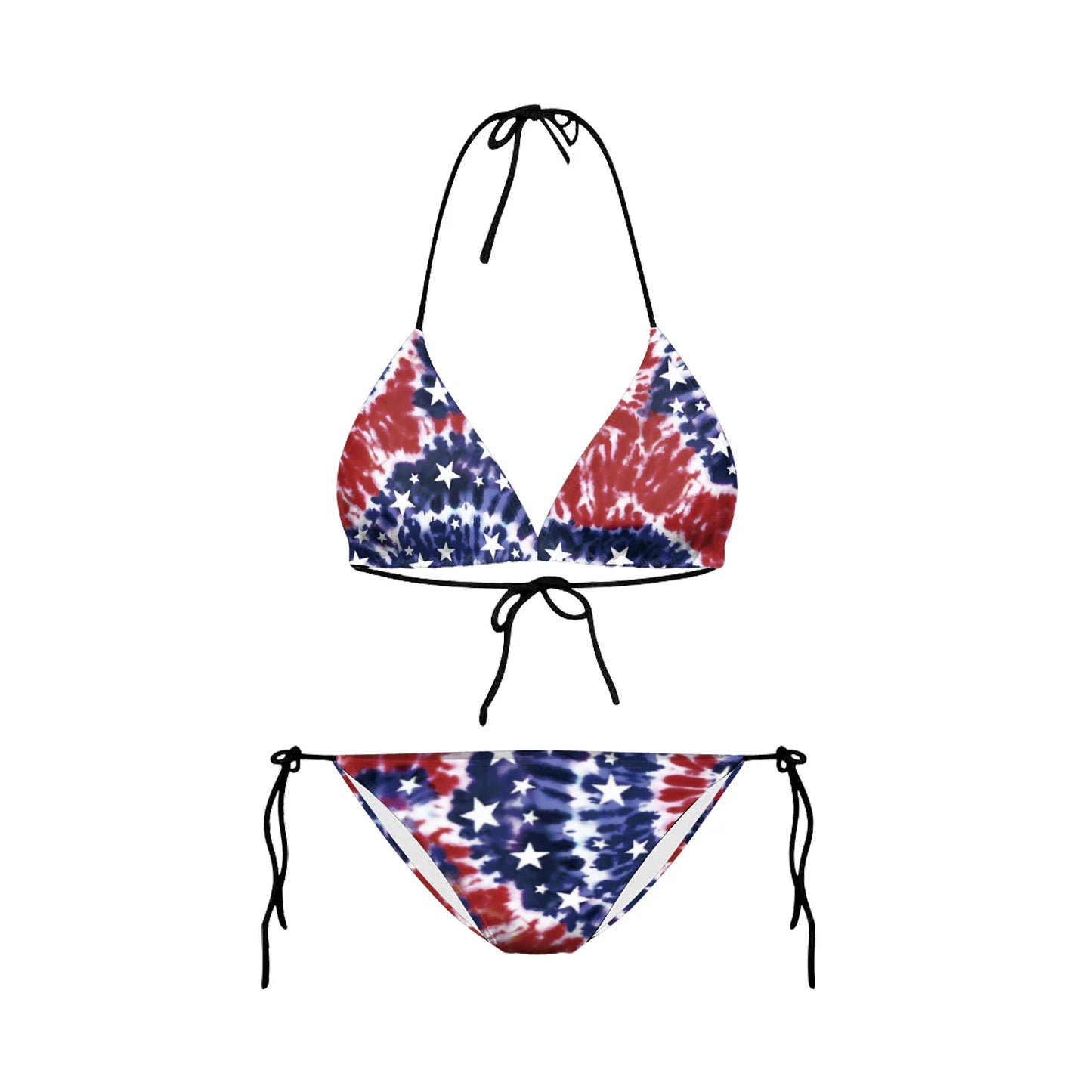 2023 Bikinis Mujer Women Bikinis Swimwear Beach Wear American Flag Bikini 3D Printed Sexy Swimsuit Bathing Suits
