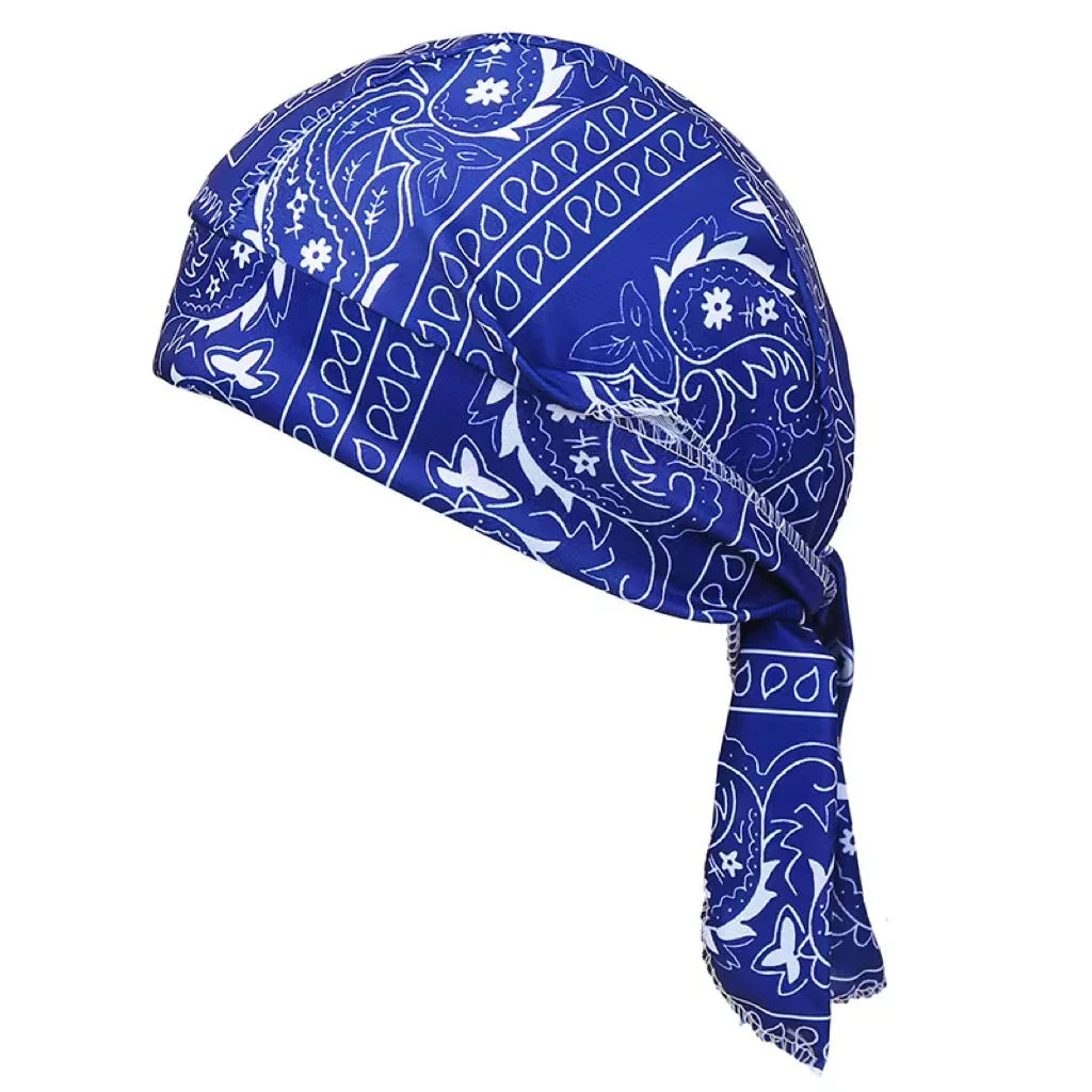 Paisley Printed Headscarf Man Women Scarf Summer Spring Cycling Pirate Hat Outdoor Fashion Motorcycle Hip-Hop Hiking Headband