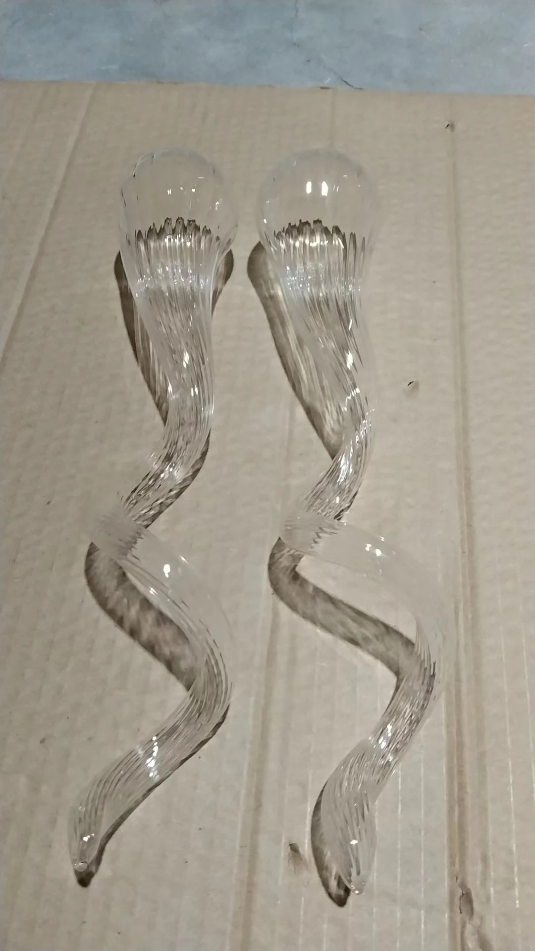 LONGREE Milk White Hand Blown Glass Chandelier Modern Art Glass Lighting Fixture for Living Room