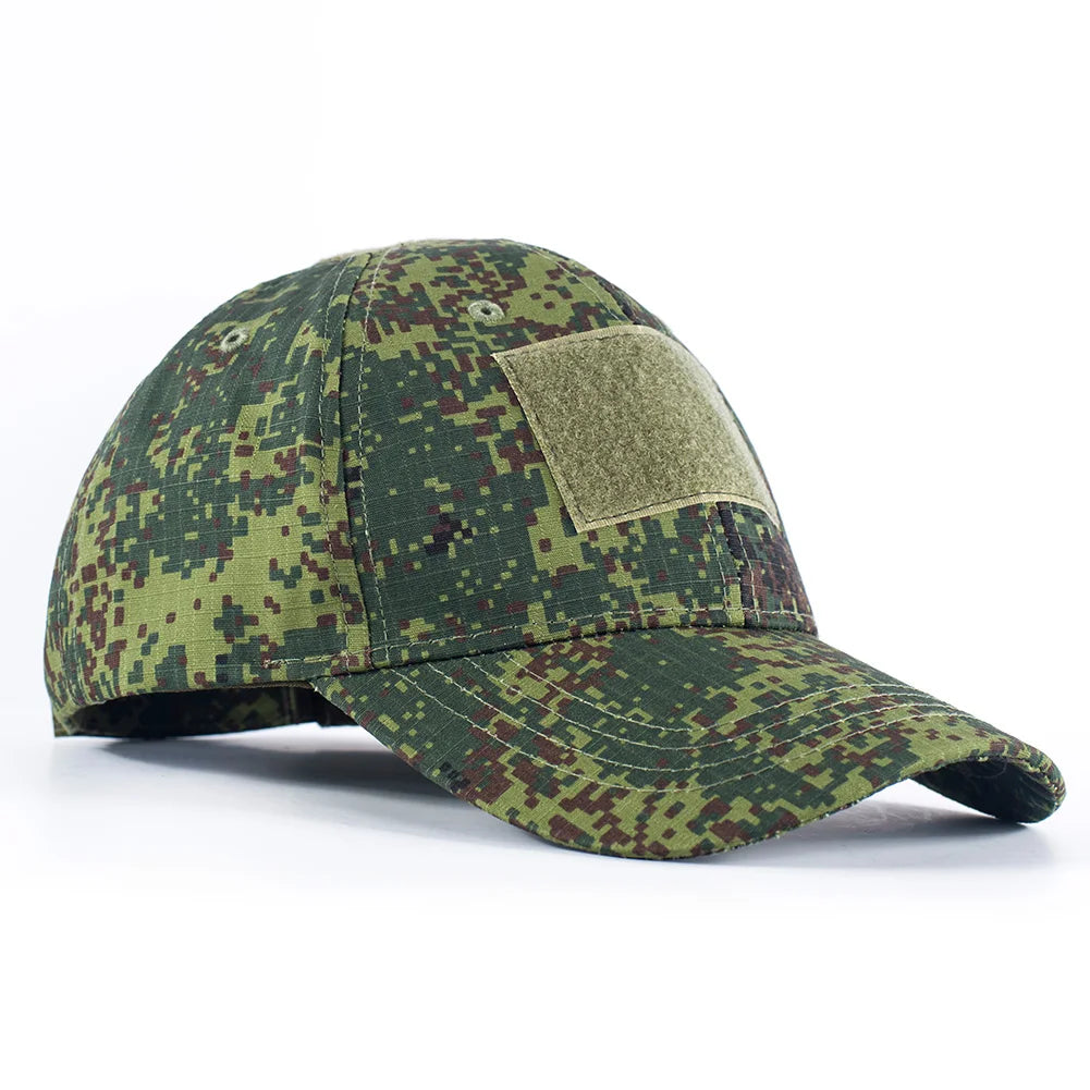 Tactical Camouflage Mask Hat Baseball Cap Beanies Skullies Unisex Hip Hop Knitted Cap Elastic Outdoor Cap