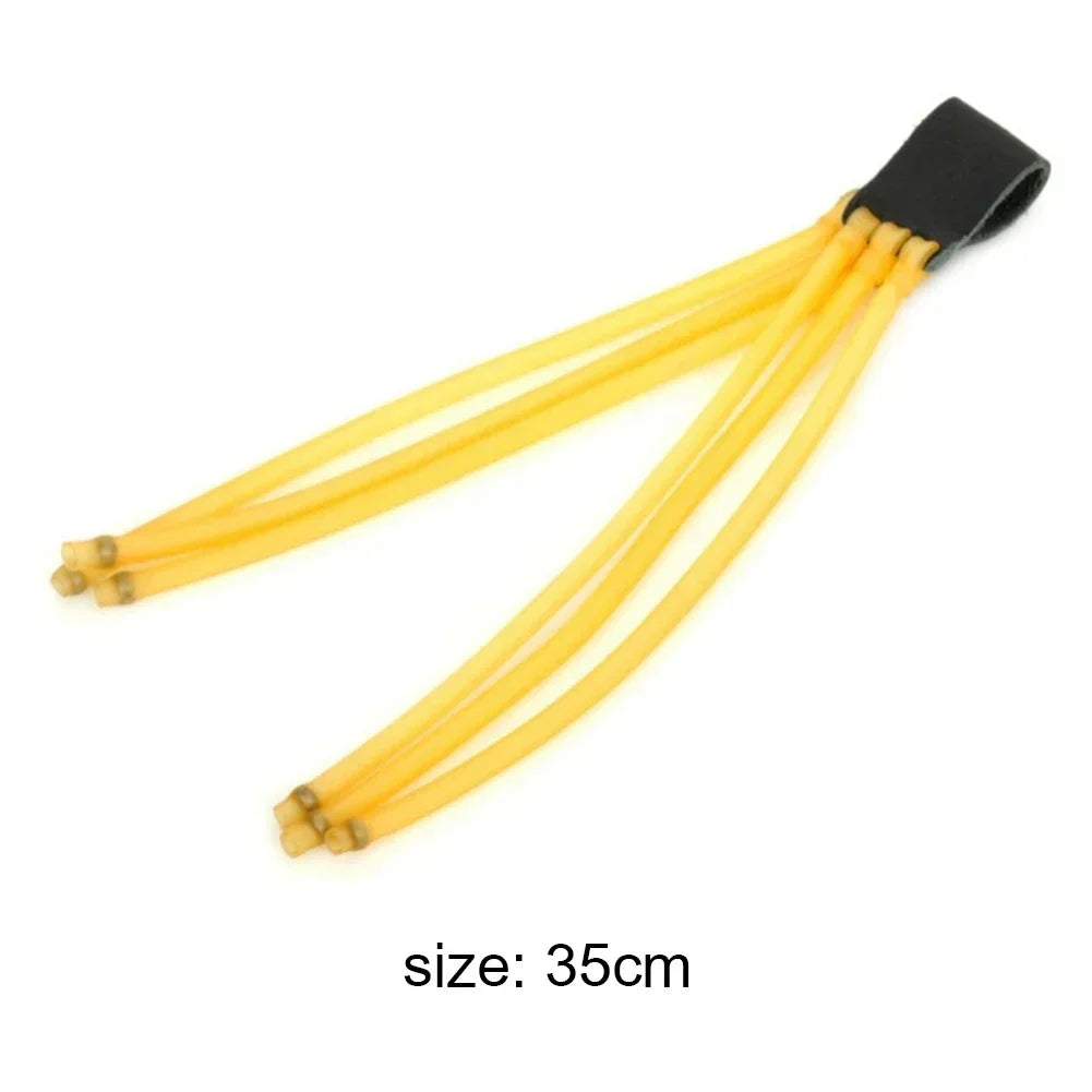 2PCS Catapult Replacement Powerful Rubber Band Strip Professional Elasticity Slingshot Rubber Band Outdoor Hunting Accessories