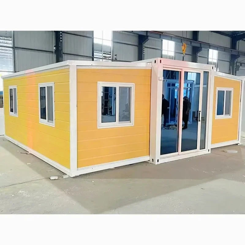 Australia Luxury Expandable Container House 20ft 40ft 2 Bedrooms Prefabricated Home Granny Flat Australia Atandards Hot Sale