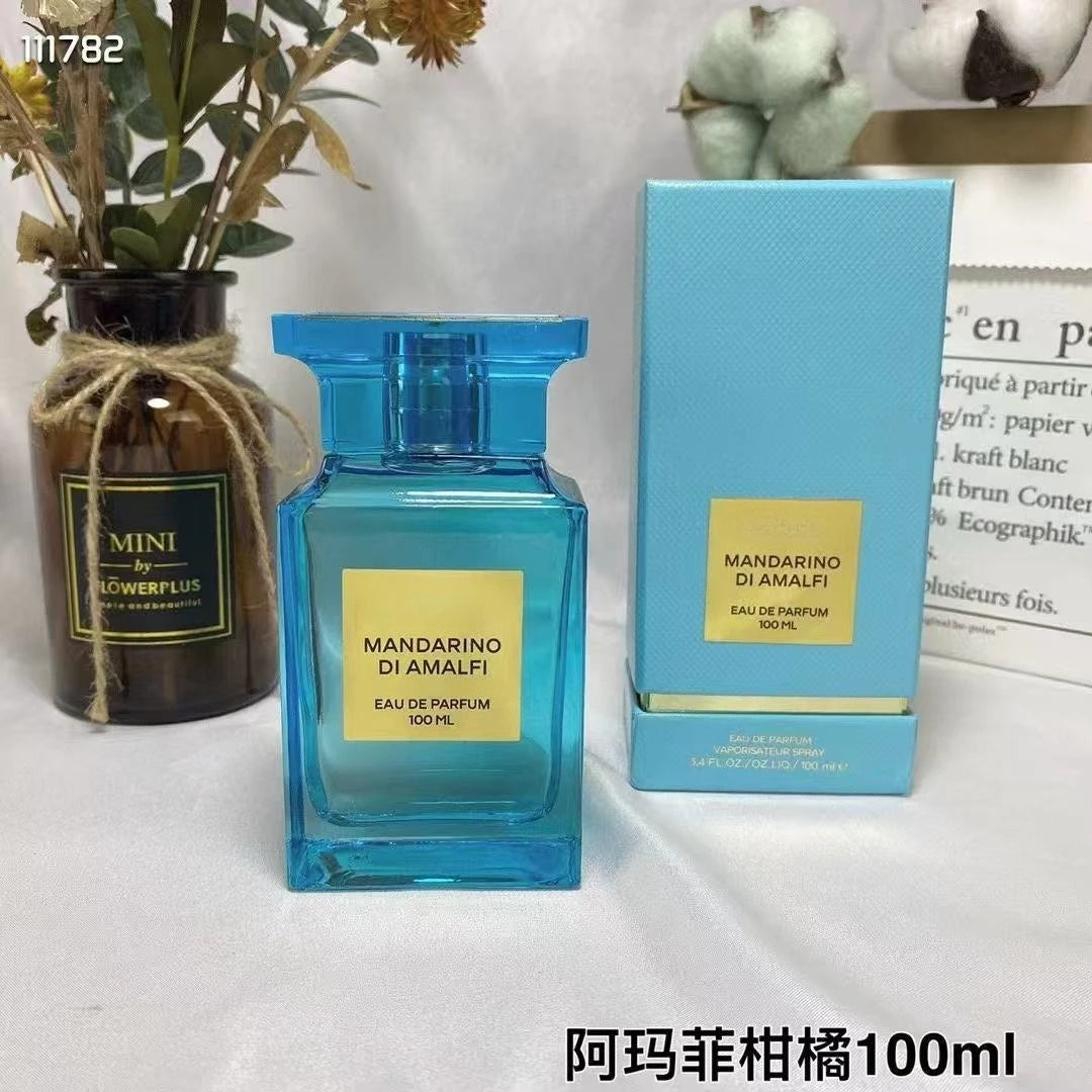 100ml Brand Perfume Men Women High Quality Unisex Long-lasting Eau De Cologne Parfum Spray Women Classic Rose Series Parfume