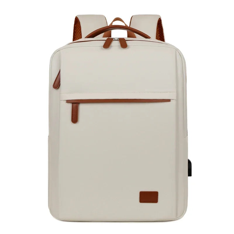 Women's Large Capacity Travel Backpack Business Laptop Bag with USB Charging Port School Backpack for Teacher Laptop Compartment