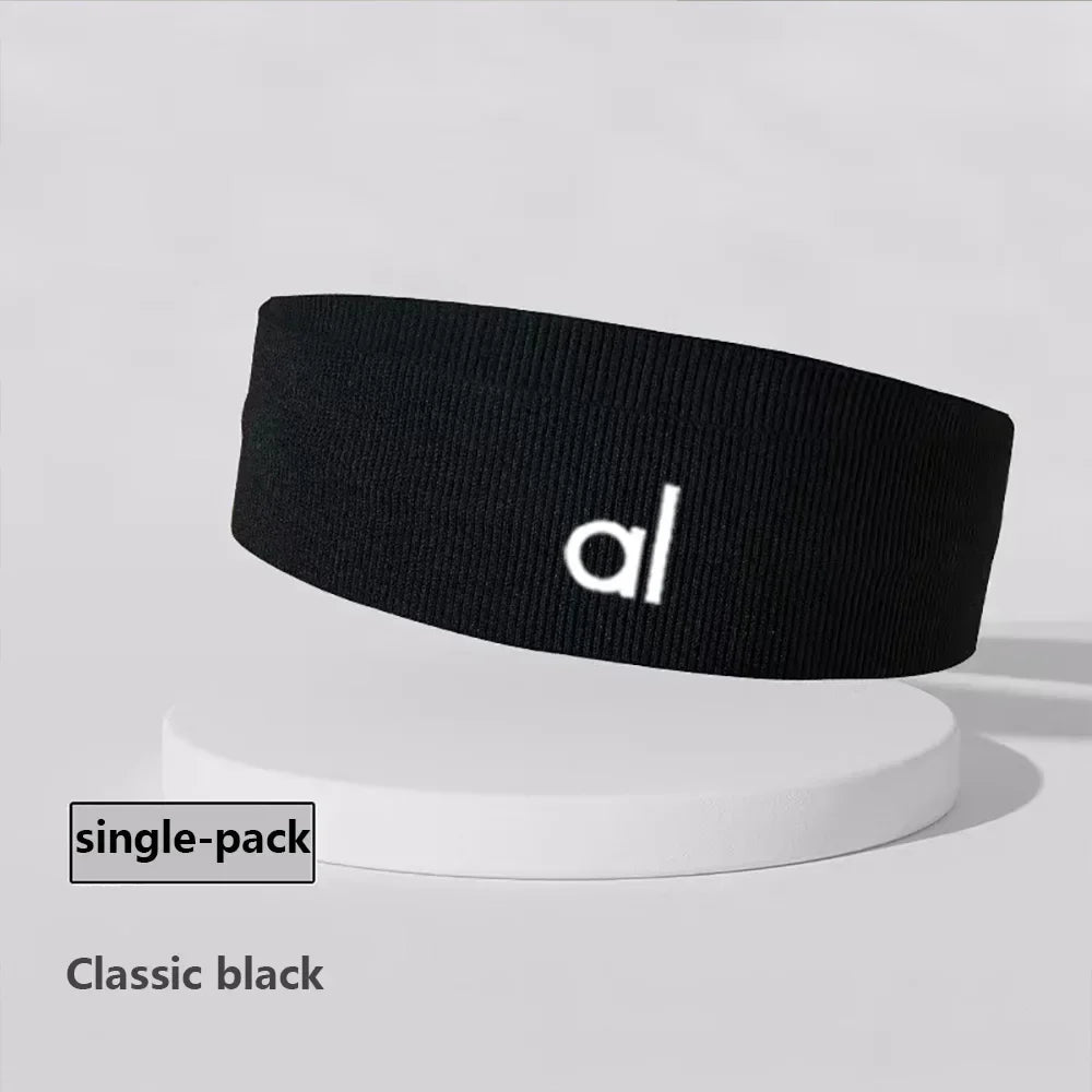 Yoga Sports Headband for Men and Women Sweatwapping Headband Edge Yoga Headband Headband