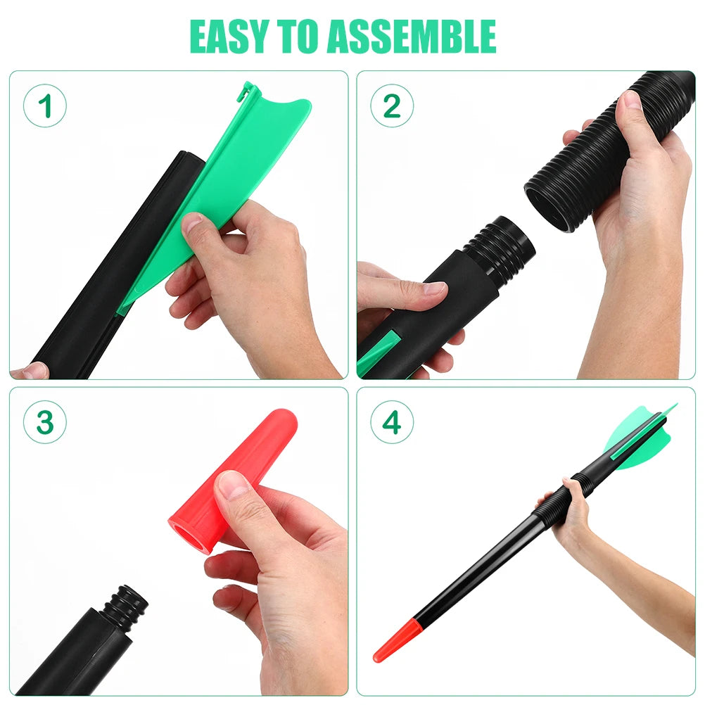 2pcs Throwing Practice Javelin Kids Sports Abs Javelin Training Javelin Toy For School Sports Competitions Throwing Equipments