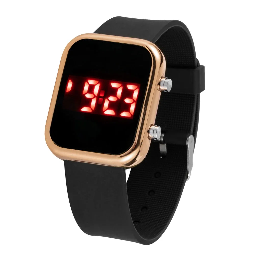 Digital Wrist Watches for Women Top Brand Luxury Ladies Wristwatches Sports Stylish Fashion LED Watch Women Relogio Feminino