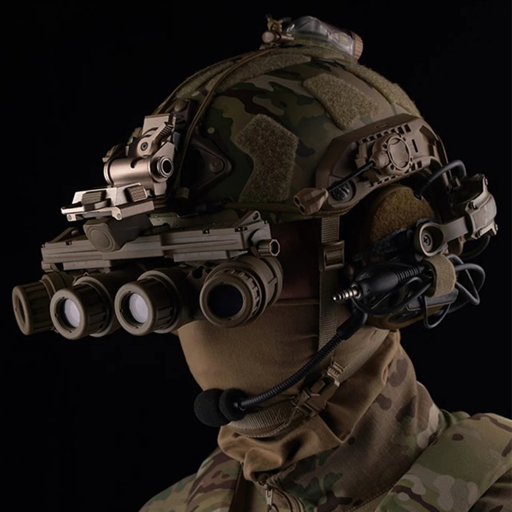 GPNVG 18 Tactical Helmet Binocular Model No Function Military Dummy Binoculars Airsoft Hunting Tactical Binoculars Movies Props
