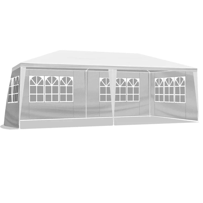 Ktaxon 10'x20' Canopy Tent 4 Sides Gazebo Canopy Outdoor Party Wedding Tent