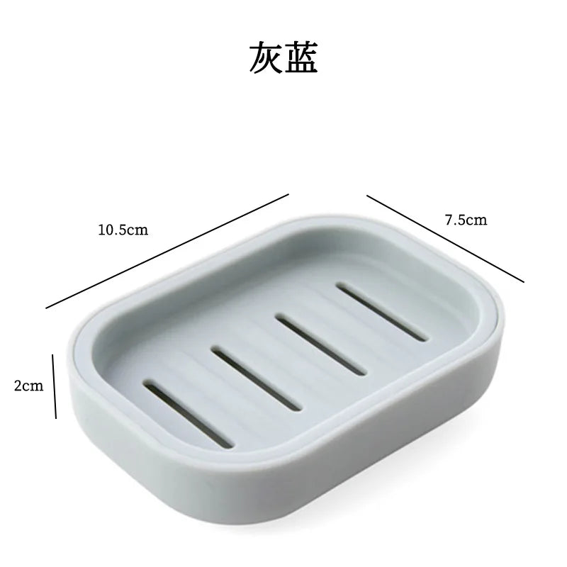 Super Suction Cup Soap Dish with drain water For Bathroom Soap Holder Kithcen Sponge Holder Soap container Bathroom Supplies