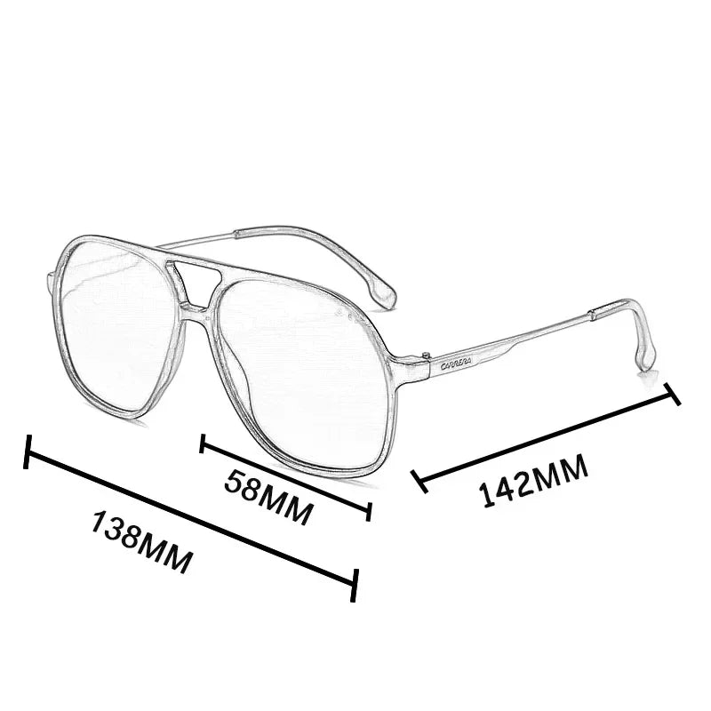 CARRERA Sunglasses for Men and Women, Mirrored Lens, Lightweight Design, UV400 Protection