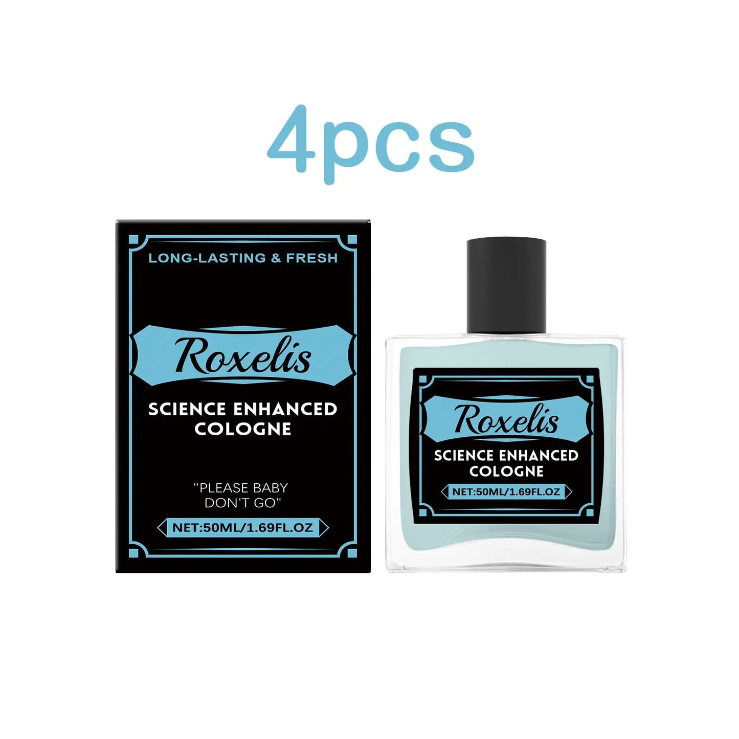 Roxelis 50ml Pheromone Cologne Perfume Mist Men Long Lasting Gentleman Charming Scent Refreshing Couple Dating Glamour Perfume