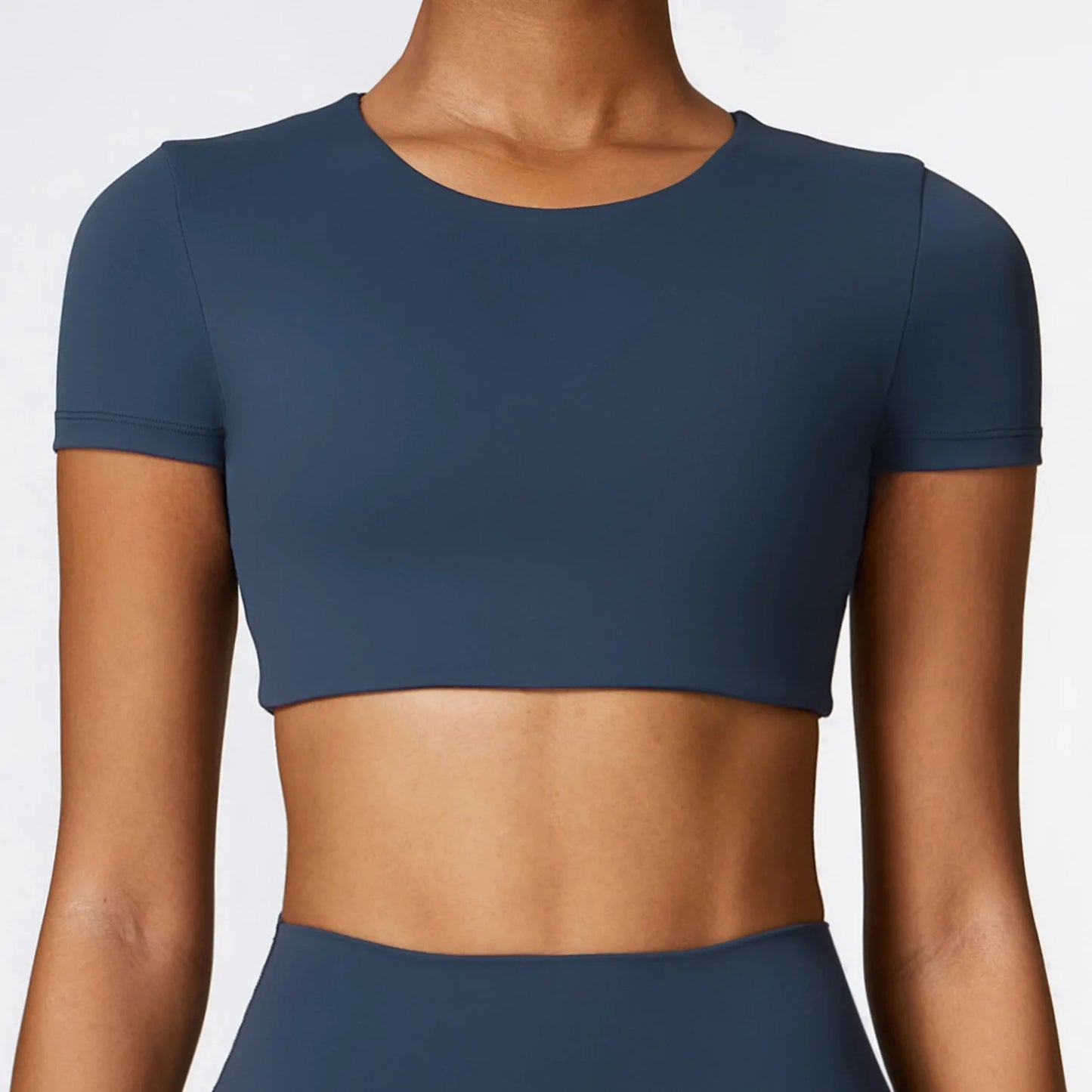 Yoga Top Women Sport T Shirts Push Up Fitness Clothes Short Sleeve Yoga Shirt Gym Top Running Active Wear Sport Top Femme Tights