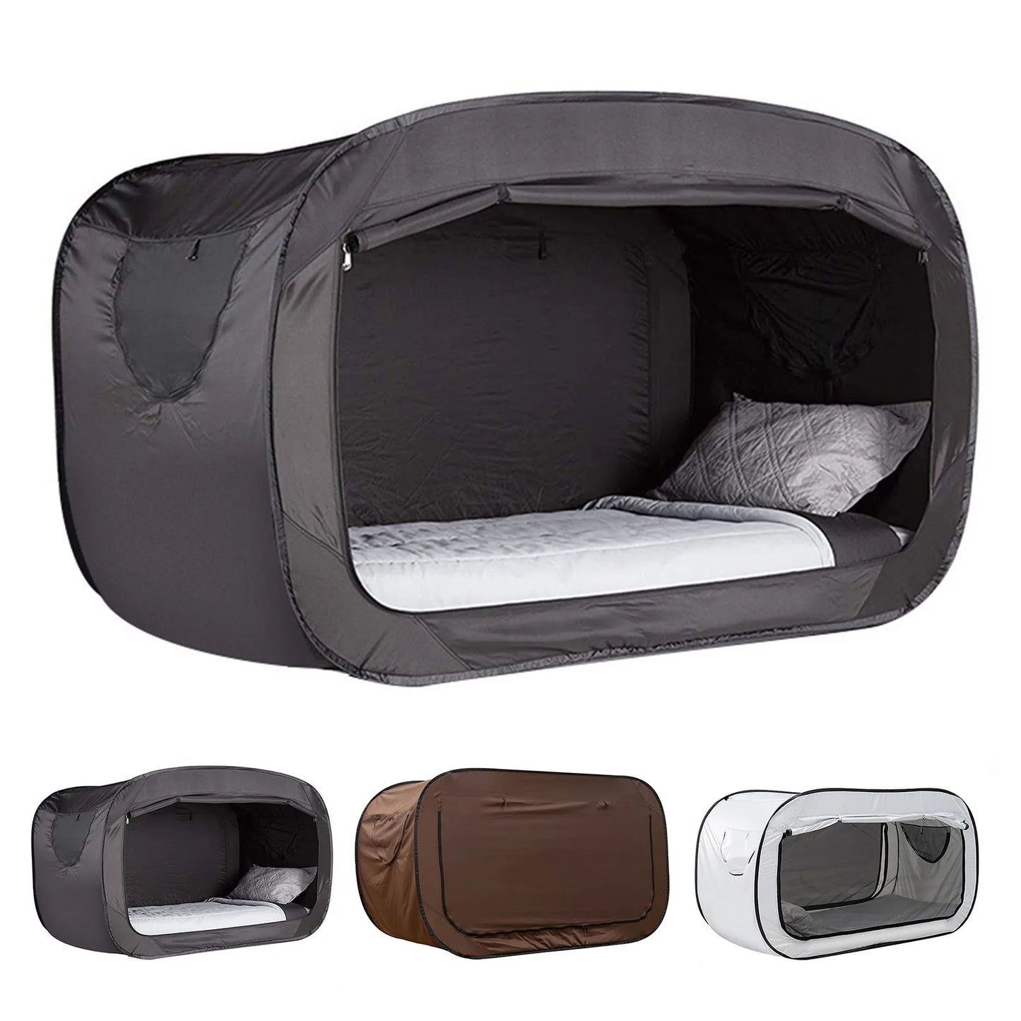 Outdoor Tent, Portable Bed Tent - Ideal for Camping and Dorms with a Foldable Design and Premium Polyester