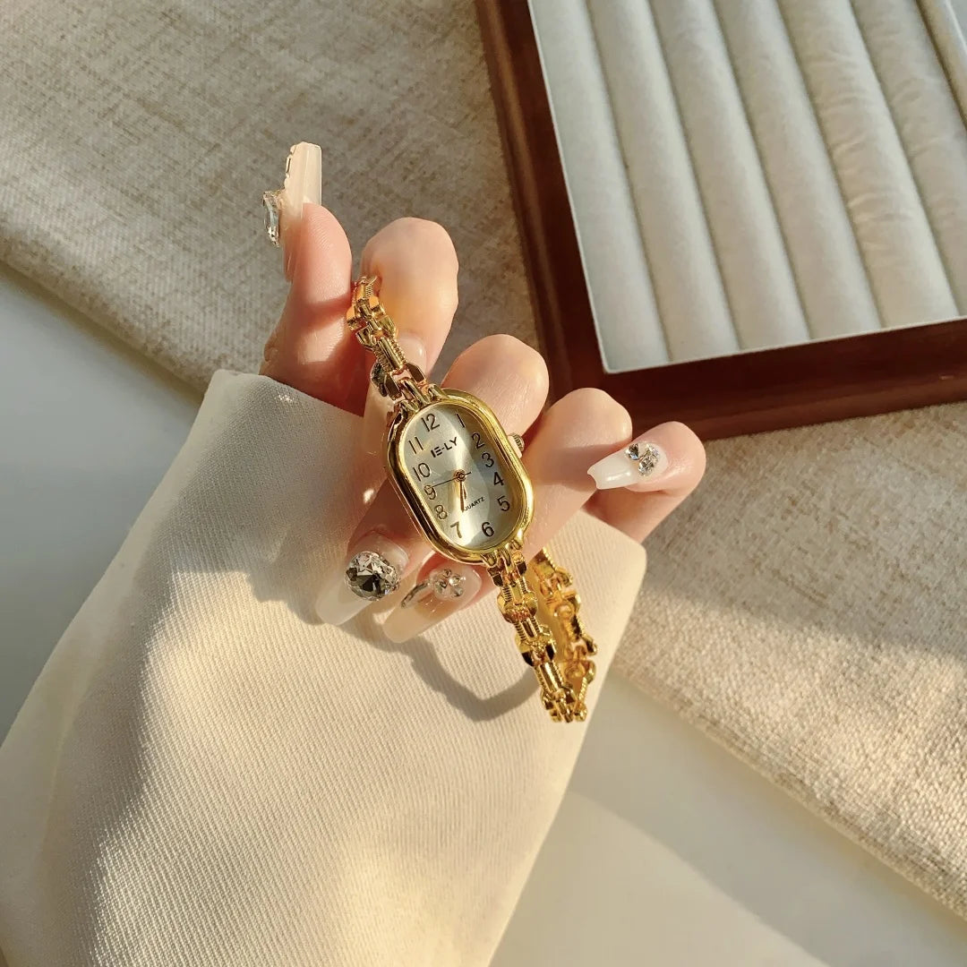 Women Watches Top Brand Luxury Wristwatches Ladies Fashion Gold Bracelet Watch Female Elegant Clock Women montre femme