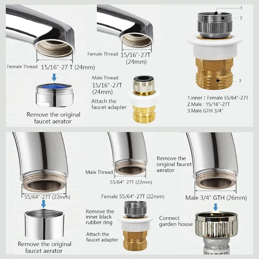 Portable Washing Machine Washer and Spinner Combo 8lbs with Faucet Adapter for Apartment Dorm Use 1 cu.ft Capacity 6 Wash Progr