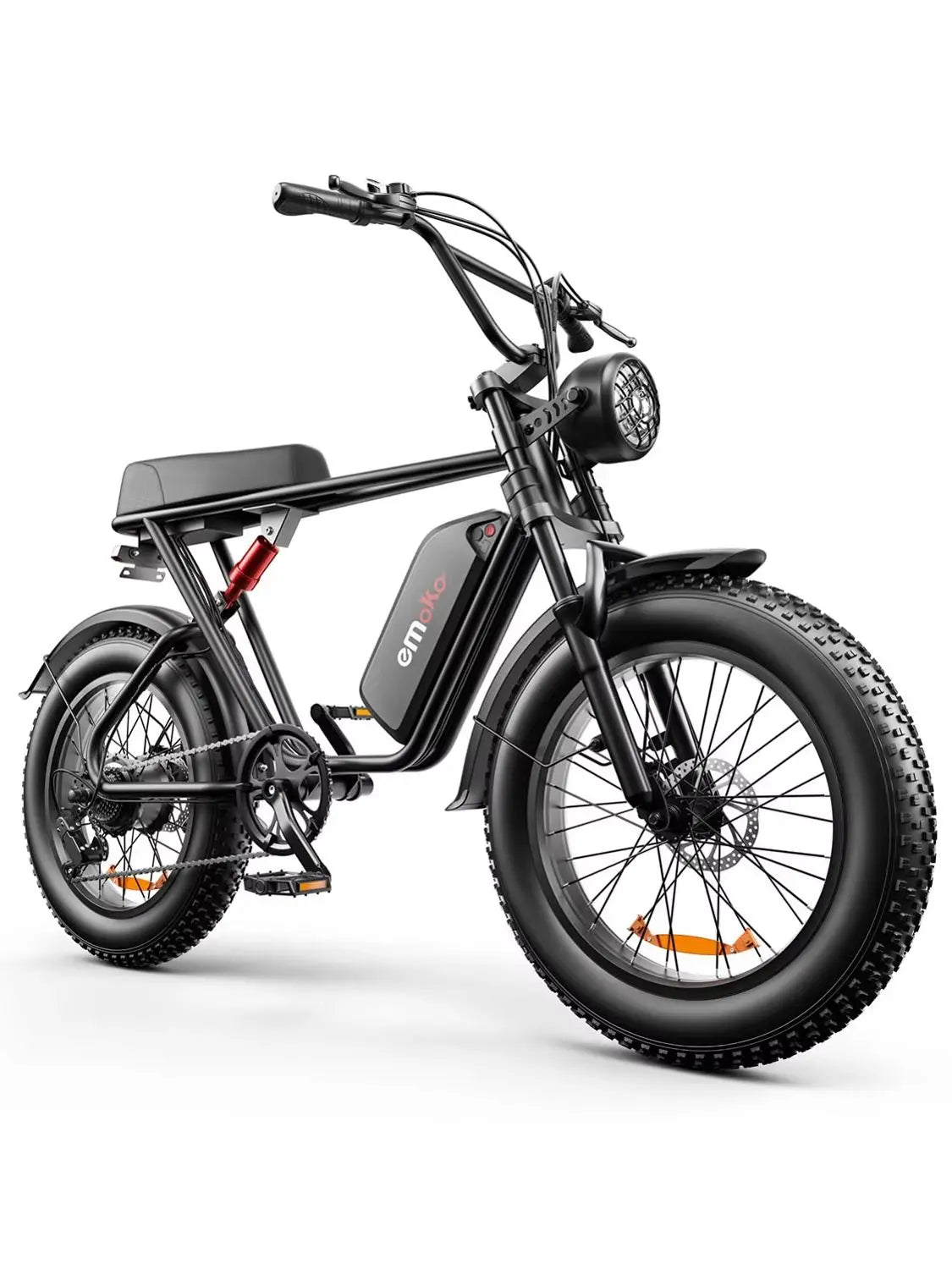Emoko C91 1000W*2 Electric Bike for Adults with Brushless Motor, 48V Lithium Battery, 20x4.0 Inch