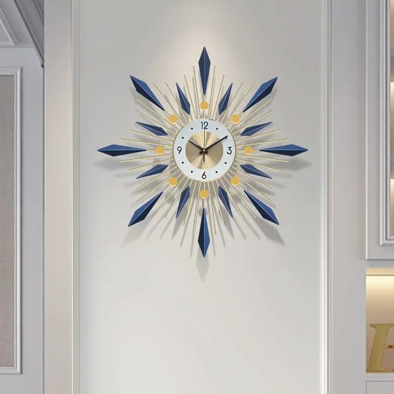 Luxury Wall Clocks Modern Scandi & Oriental Styles - Wrought Iron for Living Room, Bedroom, Dining