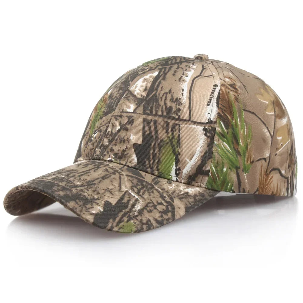Camouflage Baseball Cap For Men Women Adjustable Mesh Tactical Training Sport Hat Summer Outdoor Sun Hats Camping Hunting Caps
