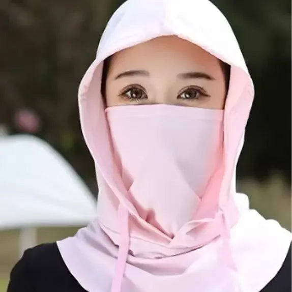 1Pcs Summer 360 Degree Lightweight Cooling Hood Sun Protection Shroud Mask for Outdoor Activities Fishing Surfing Cycling Hiking